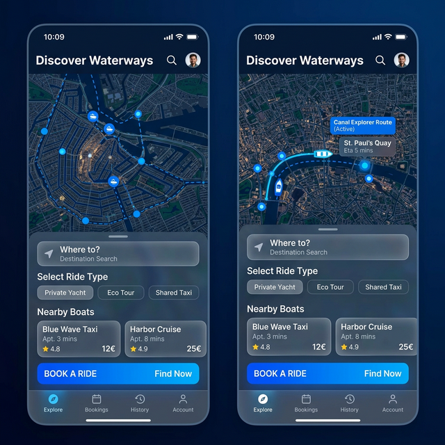 Waviii App Interface Preview
